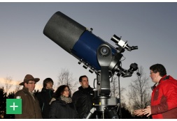 Nächtliche Sternenbeobachtung im Sternenpark Eifel <span class="copy">&copy; Medienzentrum Kreis Euskirchen</span>