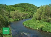 Das Ourtal - eine der 6 Landschaften im Deutsch-Belgischen Naturpark Hohes Venn. Copyright: Naturpark Nordeifel e.V.