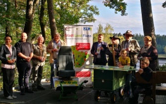 Die Projektbeteiligten beim Zusammentreffen am 25.09.2017 in Roetgen <span class="copy">&copy; Naturpark Nordeifel e.V. </span>