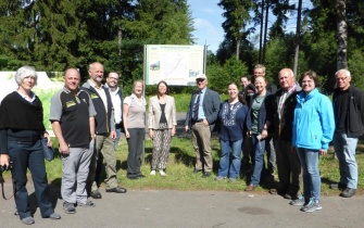 Eröffnung des Audioguides am Westwallweg in der Schneifel <span class="copy">&copy; Naturpark Nordeifel e.V.</span>