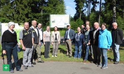 Eröffnung des Audioguides am Westwallweg in der Schneifel <span class="copy">&copy; Naturpark Nordeifel e.V.</span>