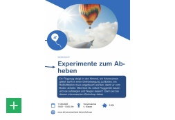 Experimente zum Abheben <span class="copy">&copy; SFZ Prümer Land</span>