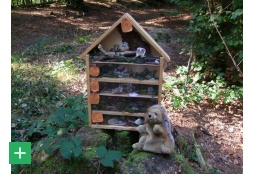 Gemeinsam mit dem Naturpark Nordeifel und dem Igel &quot;Kasimir&quot; lernten die Kita-Kinder die Stockwerke des Waldes kennen. <span class="copy">&copy; Mechthild Lorenz / innogy SE</span>