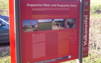 Infotafel Duppacher Drees <span class="copy">&copy; Gottfried Wawers</span>