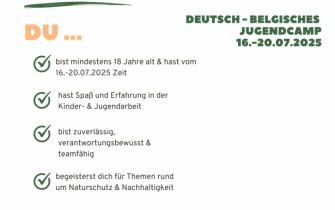 Jugendcamp-Betreuer (m/w/d) gesucht!