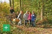 Kinder im Waldkindergarten <span class="copy">&copy; WaldPädagogikZentrum Eifel</span>