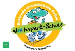 Logo Naturpark-Schule, Bertrada-Grundschule Prüm