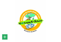 Logo &quot;Naturpark-Schule&quot; der Bertrada-Grundschule Prüm