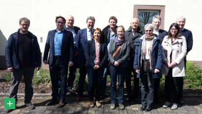 Mitglieder/innen der Deutsch-Belgischen Kommission trafen sich zur Leitbildentwicklung im Naturparkzentrum Prümer Land <span class="copy">&copy; Deutsch-Belgischer Naturpark Hohes Venn - Eifel</span>