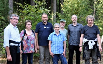 Neuer Vorstand des Verbandes Deutscher Naturparke (v.l.): Präsident Friedel Heuwinkel, 2. Stellv. Gudrun Rau, Beisitzer Roland Schöttle, Marion Klein, Andreas Wennemann, Julian Bruhn und Dr. Mario Schrumpf <span class="copy">&copy; VDN</span>