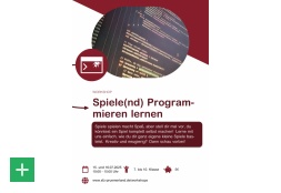 Spiele(nd) Programmieren lernen <span class="copy">&copy; SFZ Prümer Land</span>