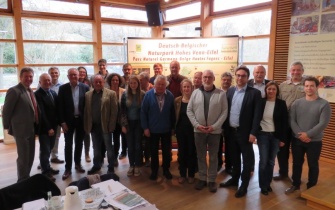 Teilnehmende des Workshops &quot;Kommunikation und Information&quot; <span class="copy">&copy; Deutsch-Belgischer Naturpark Hohes Venn - Eifel</span>