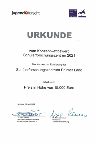 Urkunde_Schülerforschungszentrum_2022