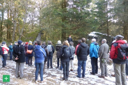 Zahlreiche Interessierte nahmen an der Fortbildung &quot;Kreative Wissensvermittlung am ehemaligen Westwall in der Schneifel&quot; teil. <span class="copy">&copy; Naturpark Nordeifel e.V.</span>